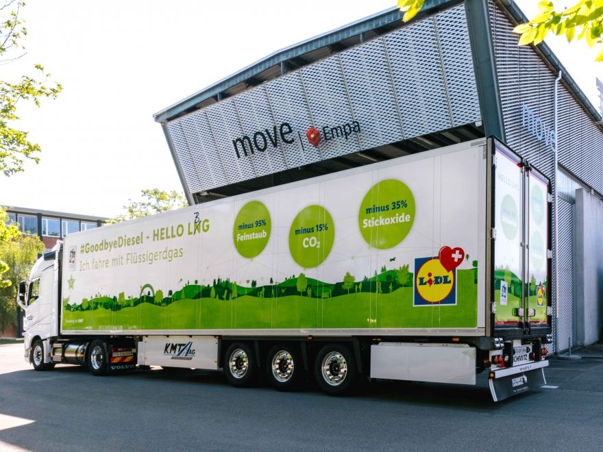 Lidl Switzerland supports project for the use of synthetic gas in