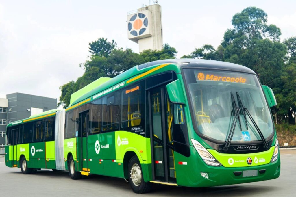 Marcopolo and Scania deliver Brazil’s first biomethane-powered ...